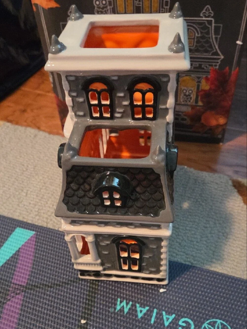 Bath And Body Works Haunted House Luminary
